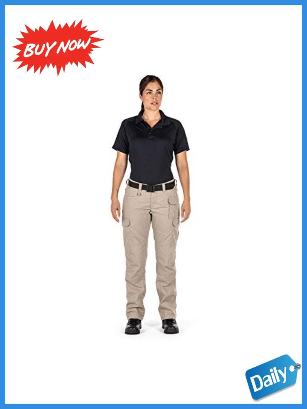 Tactical Cargo Work Pants Lightweight Ripstop Stretch Utility - Picture 5 of 6